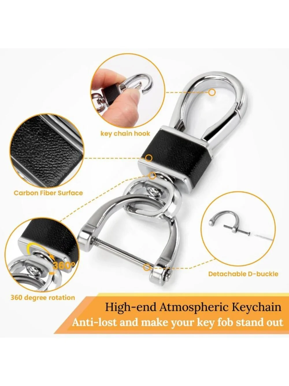 Leather Key Fob Cover for Nissan - Soft TPU Case with Keychain, 3 Button Design